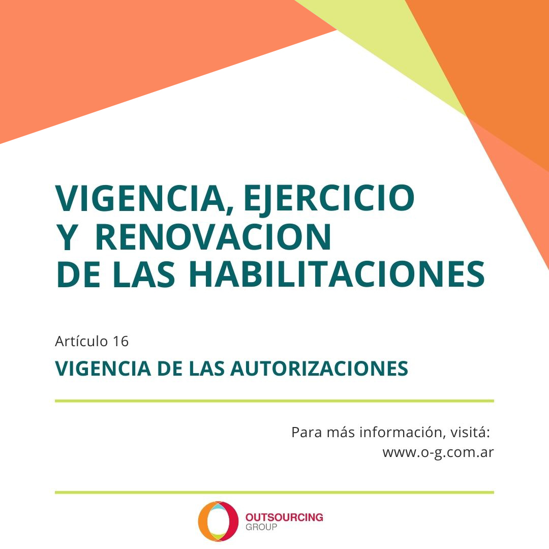 vigencia habilitaciones